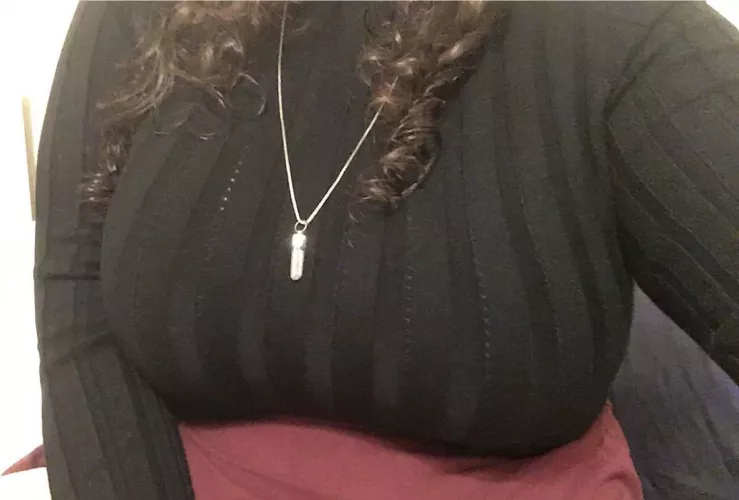 Sweaters are my favorite office attire <3
