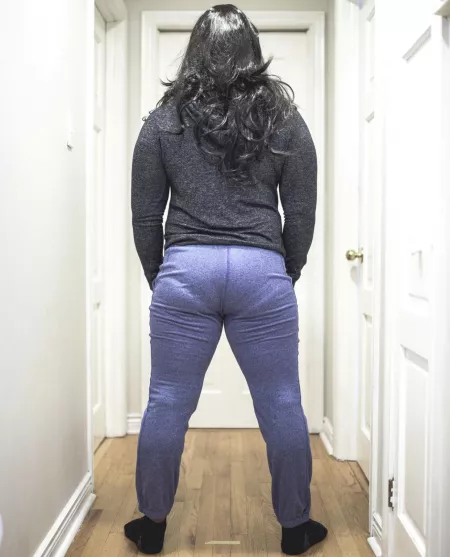 Sweatpants and panty lines ππ½