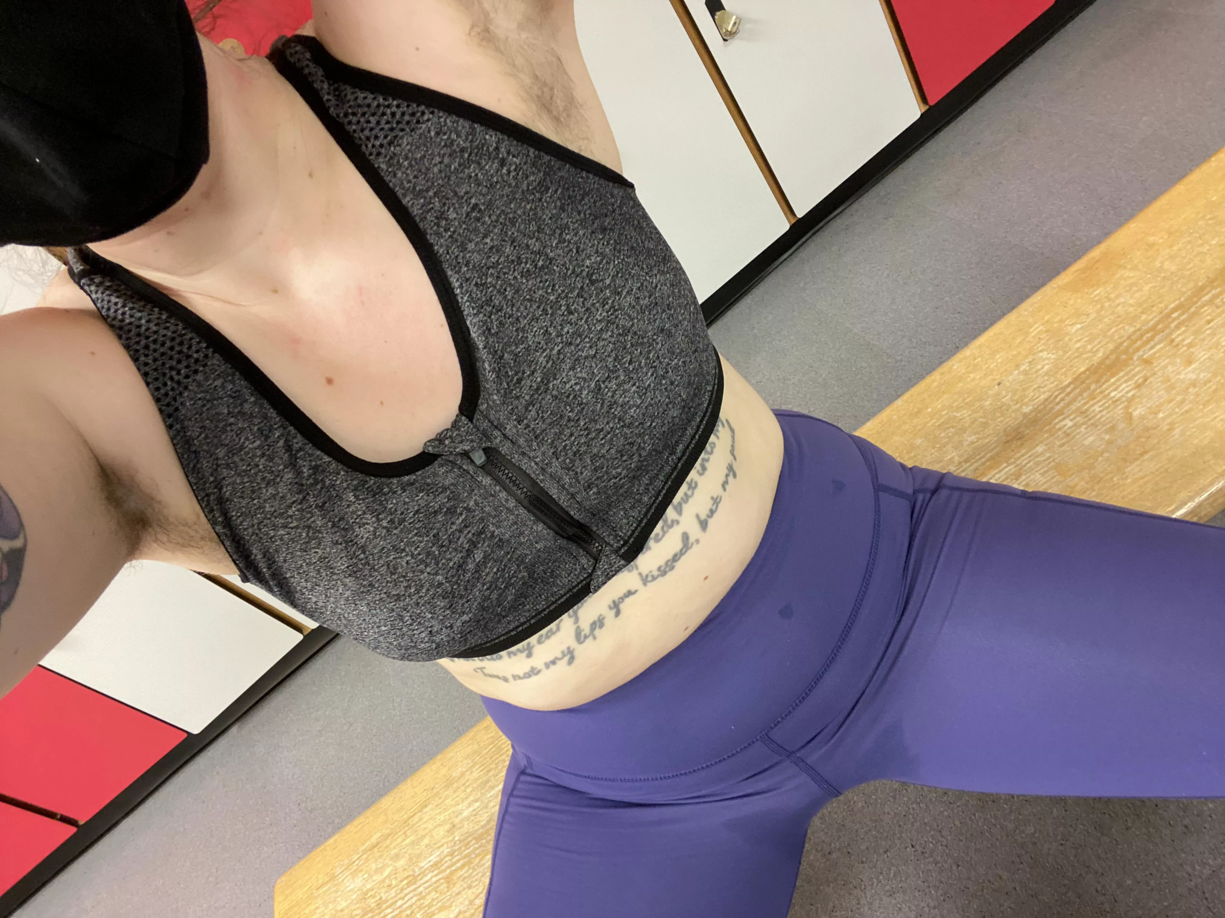 Sweaty and hairy all over Sweaty and hairy all over
