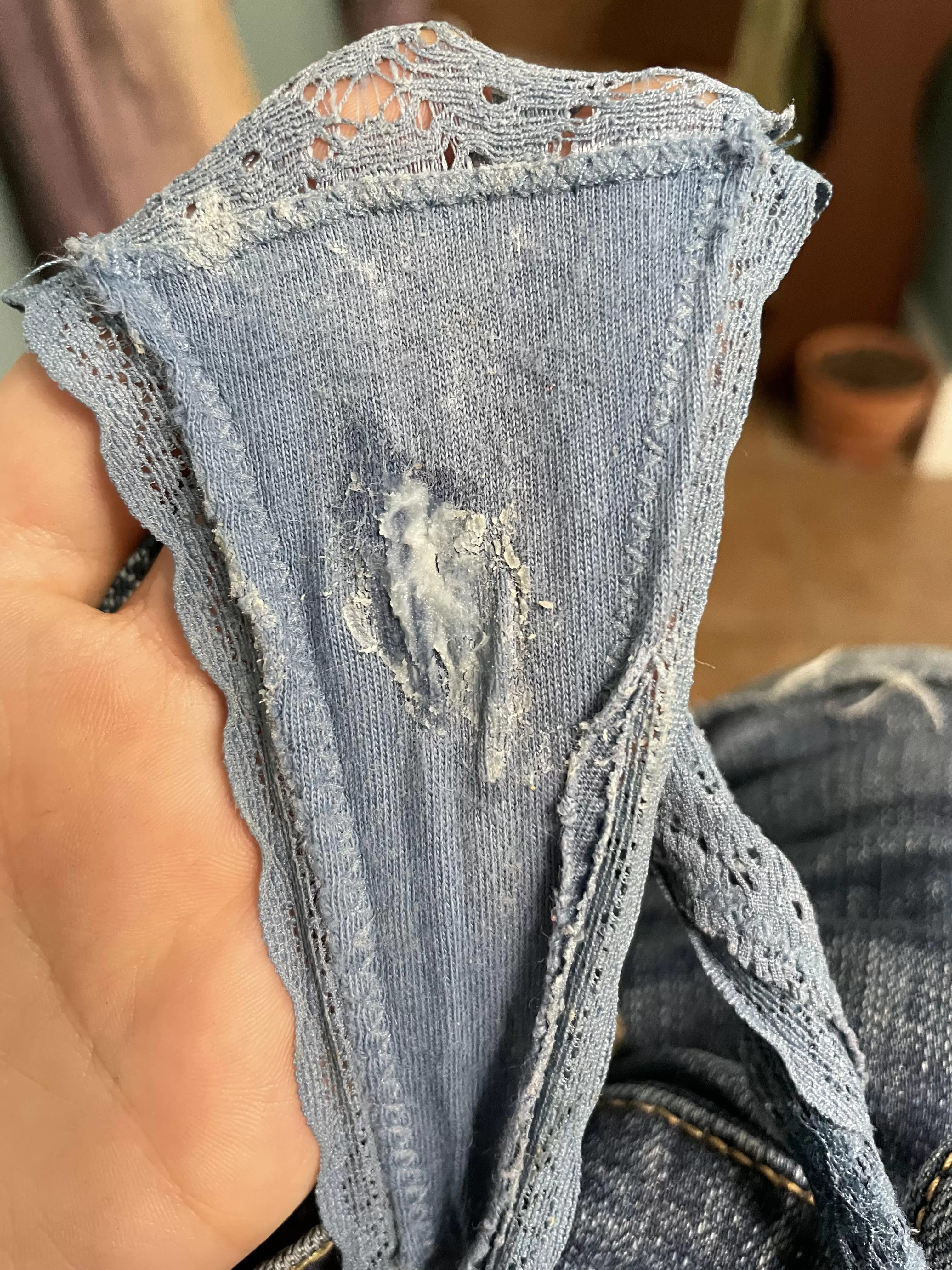Sweaty creamy panties Sweaty creamy panties