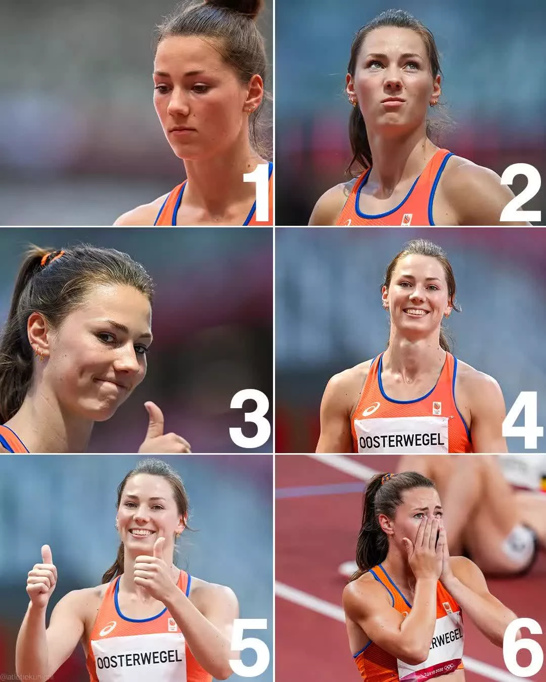 Sweaty Emma Oosterwegel - which is your favorite pic? P