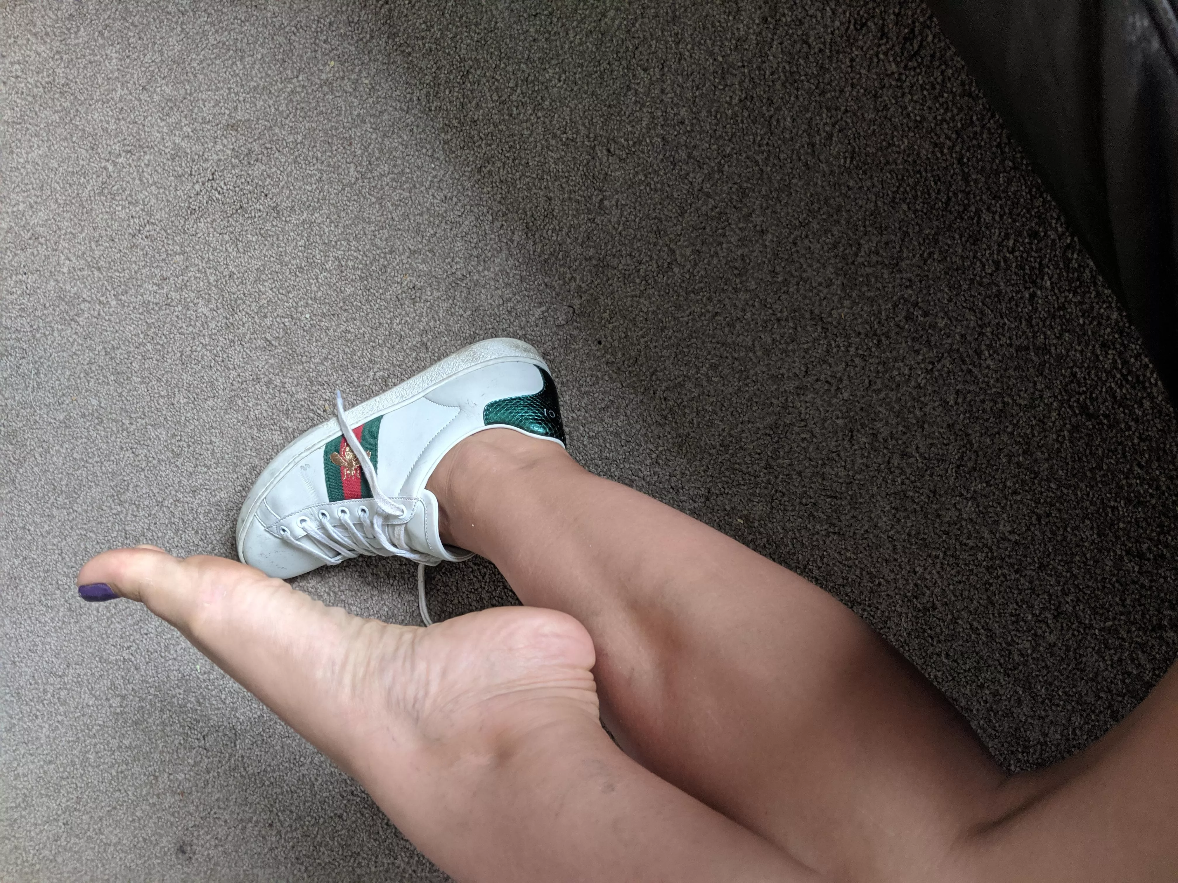 Sweaty sole no trainers ;) Sweaty sole no trainers ;)