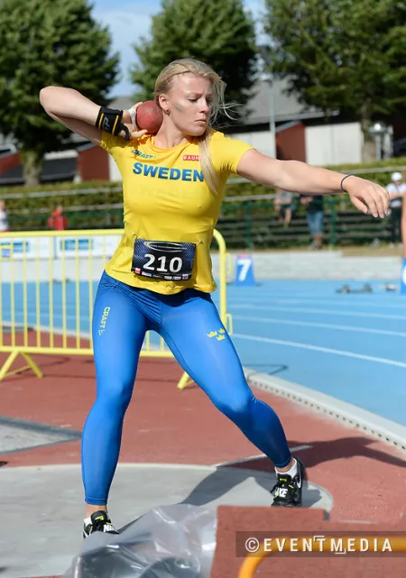 Swedish shot putter Swedish shot putter