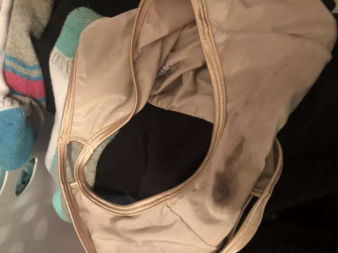 Swim Team Period Panties Took a Beating!