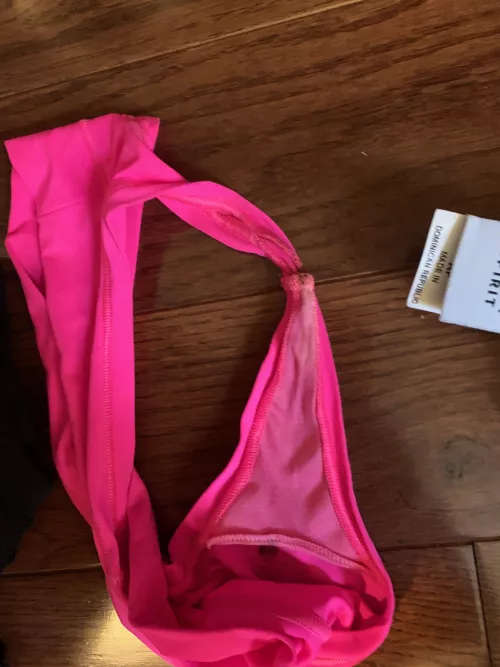 Swim Team’s Best Pink Thong Revisited. Stains and Smells Abound.