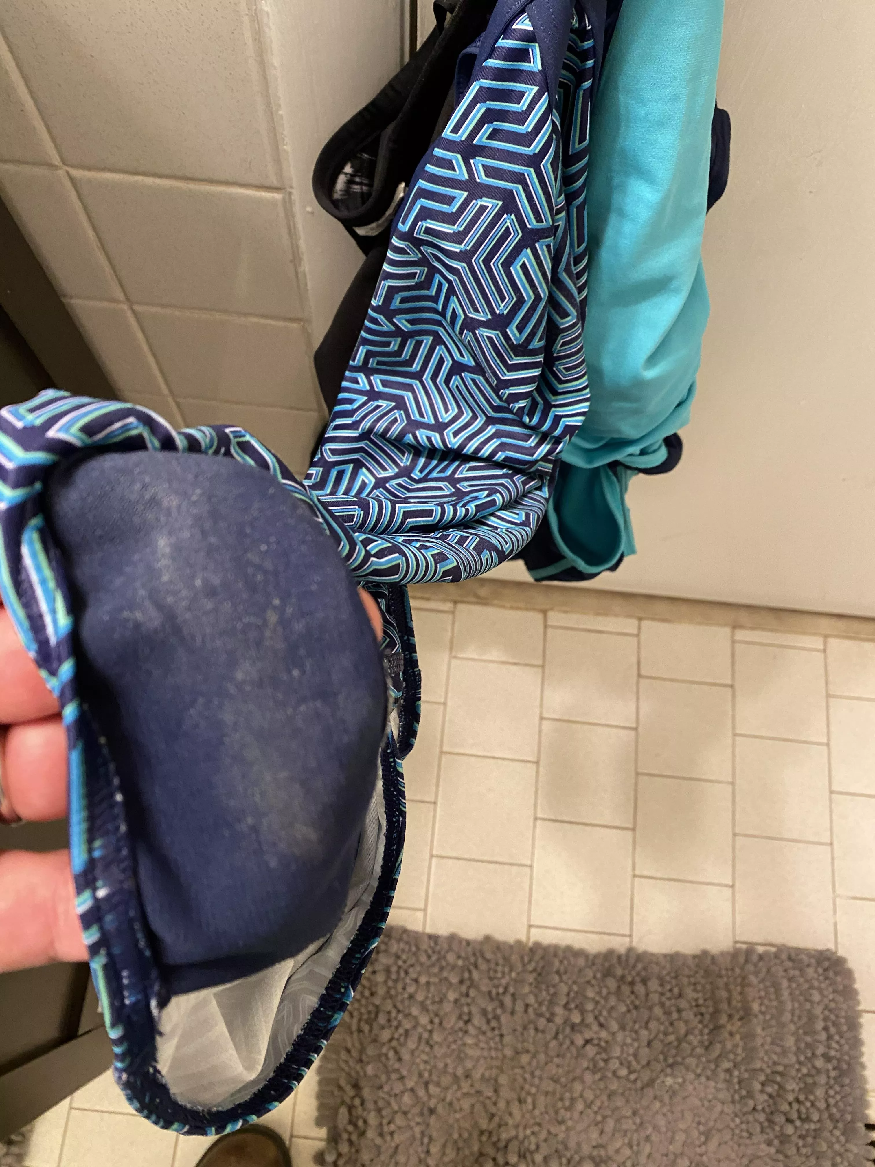 Swim Team’s Racing Suit Yields A Fun Surprise. Before Post Race Rinse.