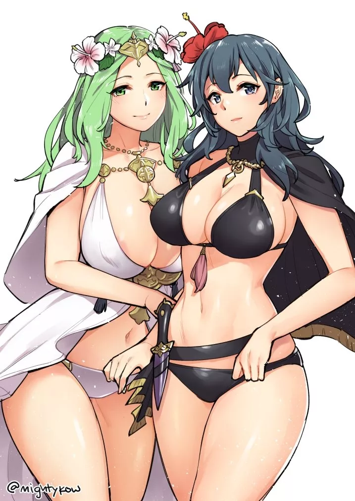 Swimsuit Byelth & Ryea (@MightyKow)??? Swimsuit Byelth & Ryea (@MightyKow)???