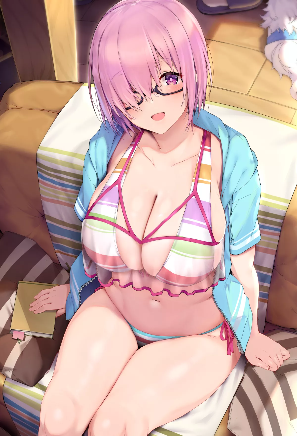 Swimsuit Mashu (Blue_Gk) Swimsuit Mashu (Blue_Gk)