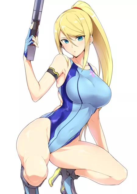 Swimsuit Samus (Halcon) Metroid. 