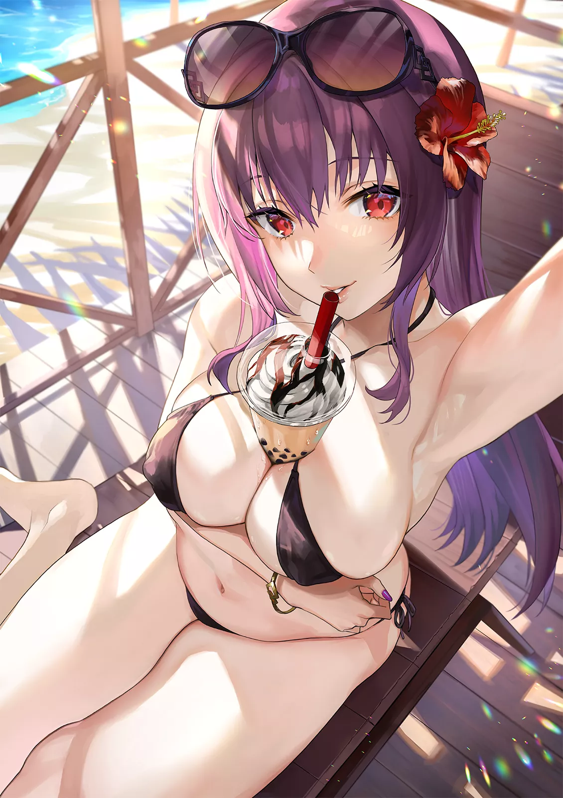 Swimsuit Scathach Swimsuit Scathach