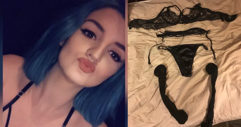 Swiped her sexiest lingerie set, should I try it on?