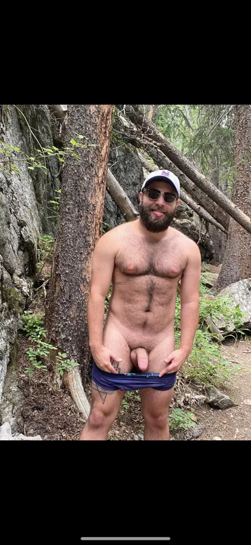 take a hike 😏