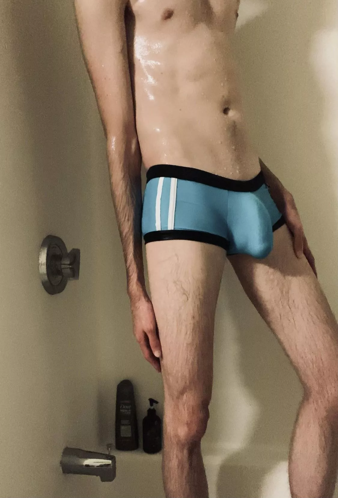 Take me back to summer time so I can wear my swimming trunks again.