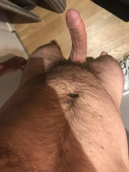 Taking a look down at my morning πͺ΅