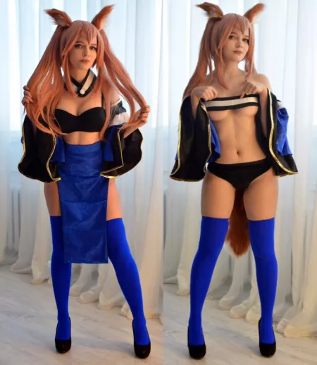 Tamamo - with skirt or without? Tamamo - with skirt or without?