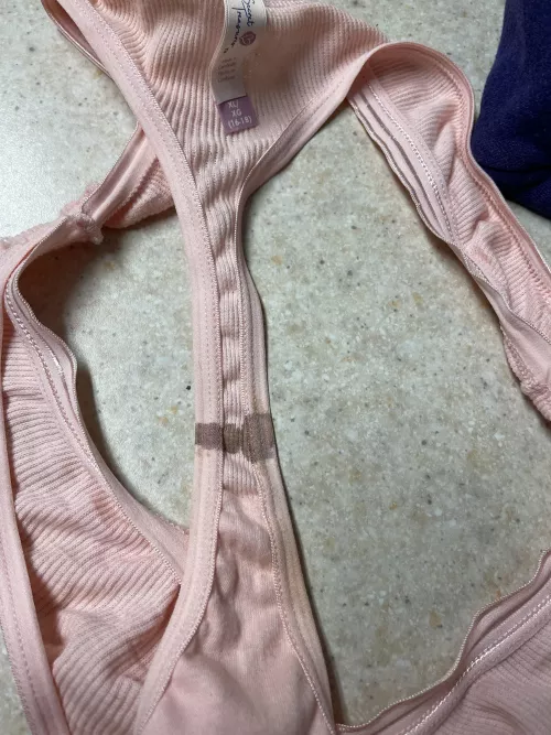 Tampon failure in my new thongs