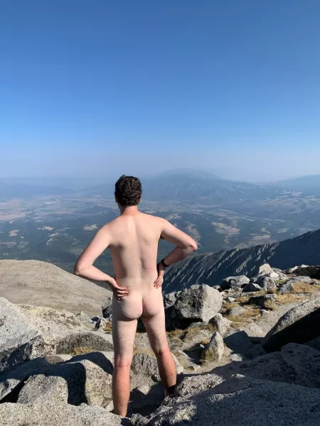Tan lines and low oxygen on Mt. Shavano, 14,231 ft. Tan lines and low oxygen on Mt. Shavano, 14,231 ft.