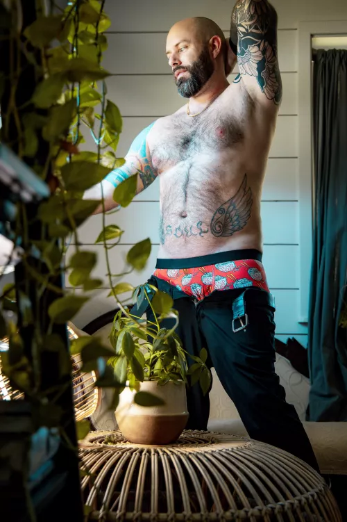 Tattoos and houseplants