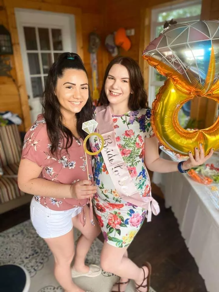 Taylor or McKenzie. The older sister or the bride to be?