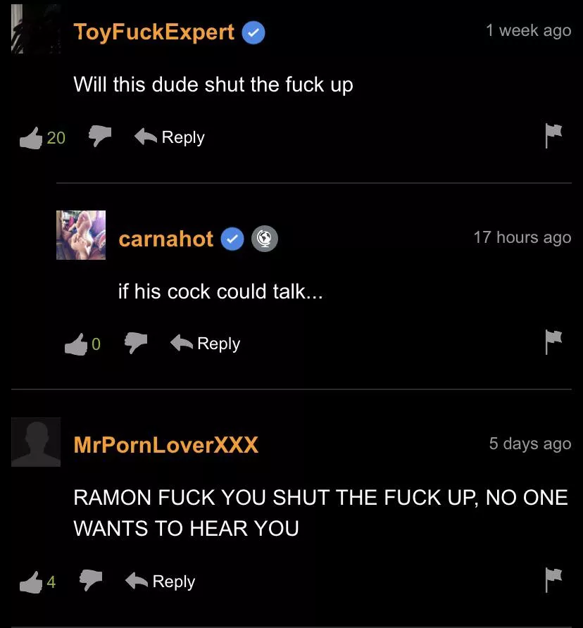 tbf he didn’t shut up