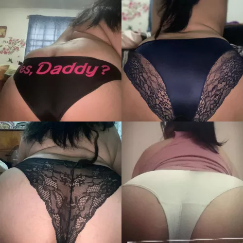 .tease.satin.lace.cotton. pick your [f]ave 😉