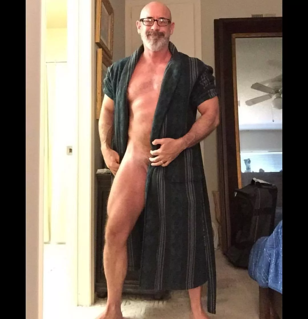 Teasing in a robe Teasing in a robe