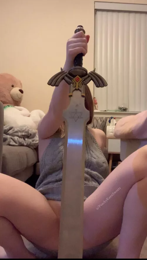 Tell me where you want to put your master sword [f]