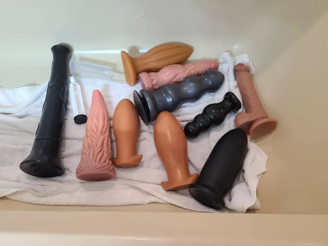 Tell me you stretched your hole without telling me you stretched your hole. Very filling night!!!