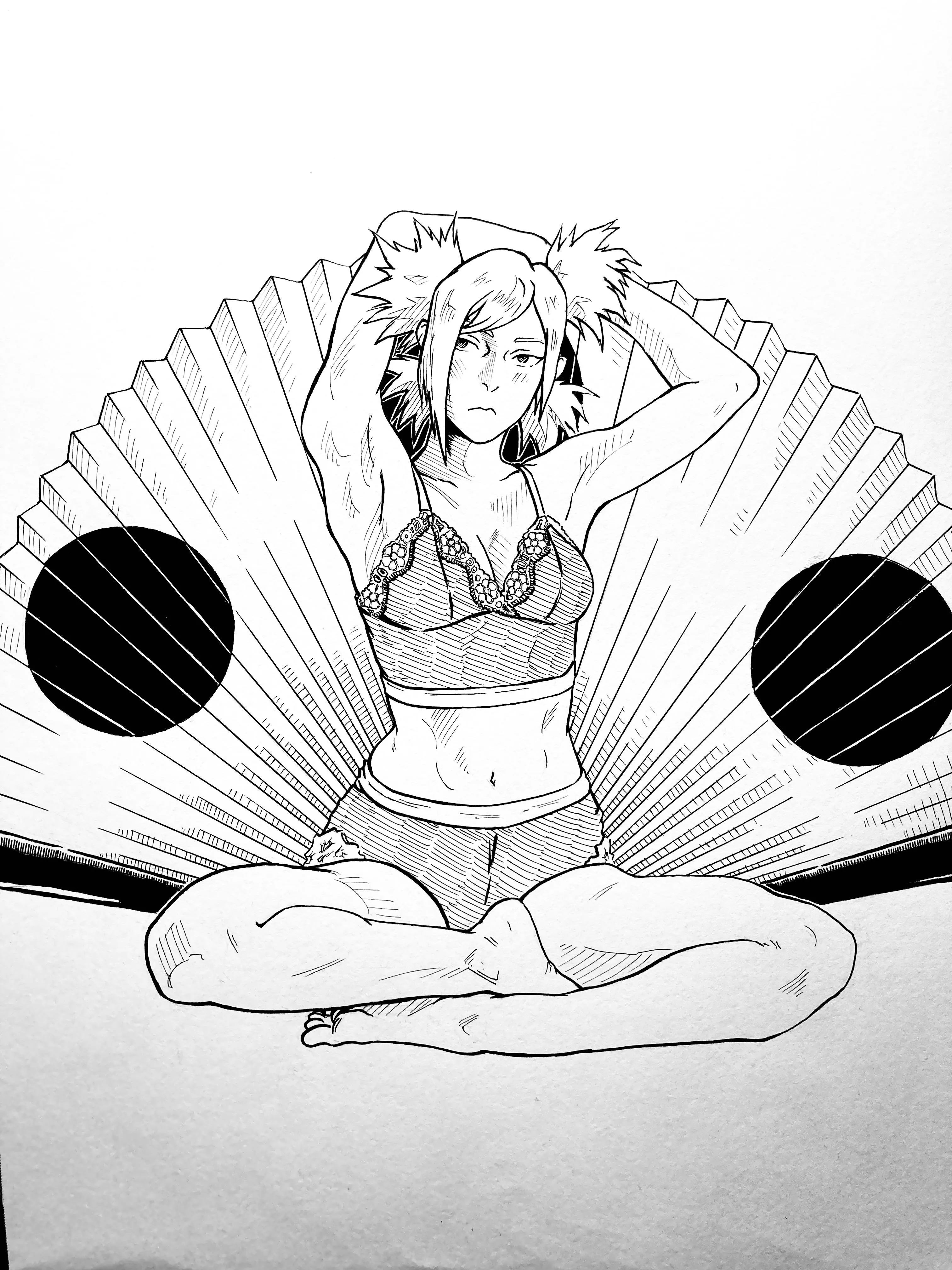 Temari pin up