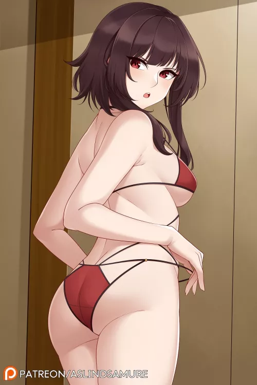 Tender Asscheeks Worth Grasping | (Megumin) [Konosuba]