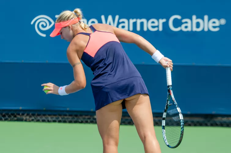 Tereza Mrdeza - very cheeky