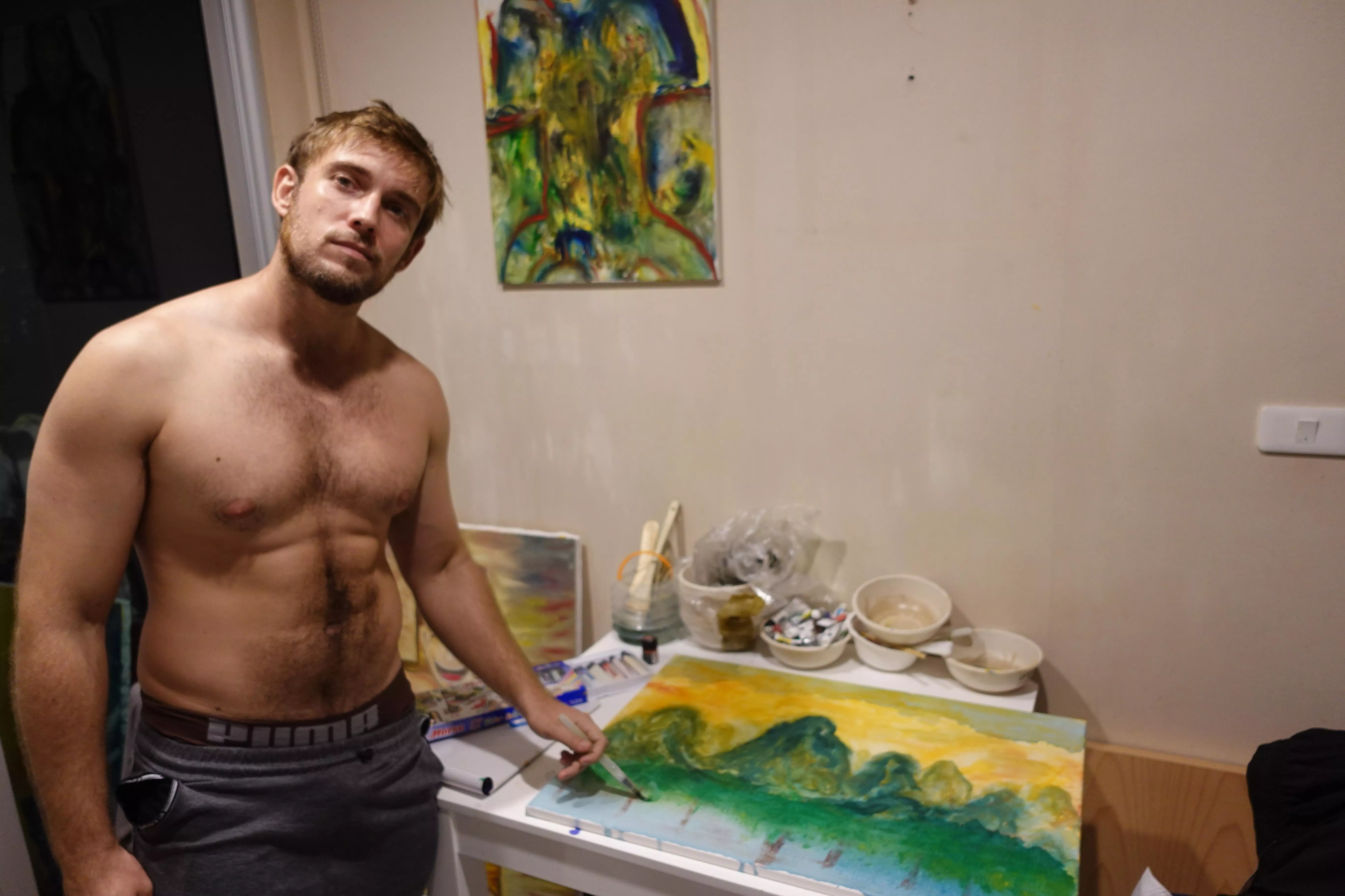 Testosterone from the art studio Testosterone from the art studio