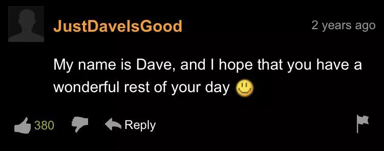 Thanks dave Thanks dave