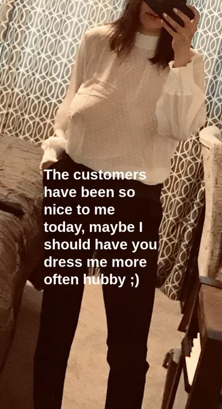 Thanks for dressing me!