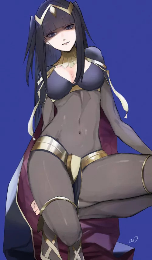 Tharja Looking Down At You (Kataku Musou) [Fire Emblem]