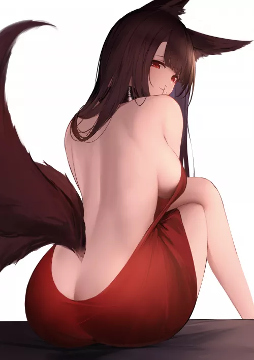 That dress has quite a bi of skin showing
