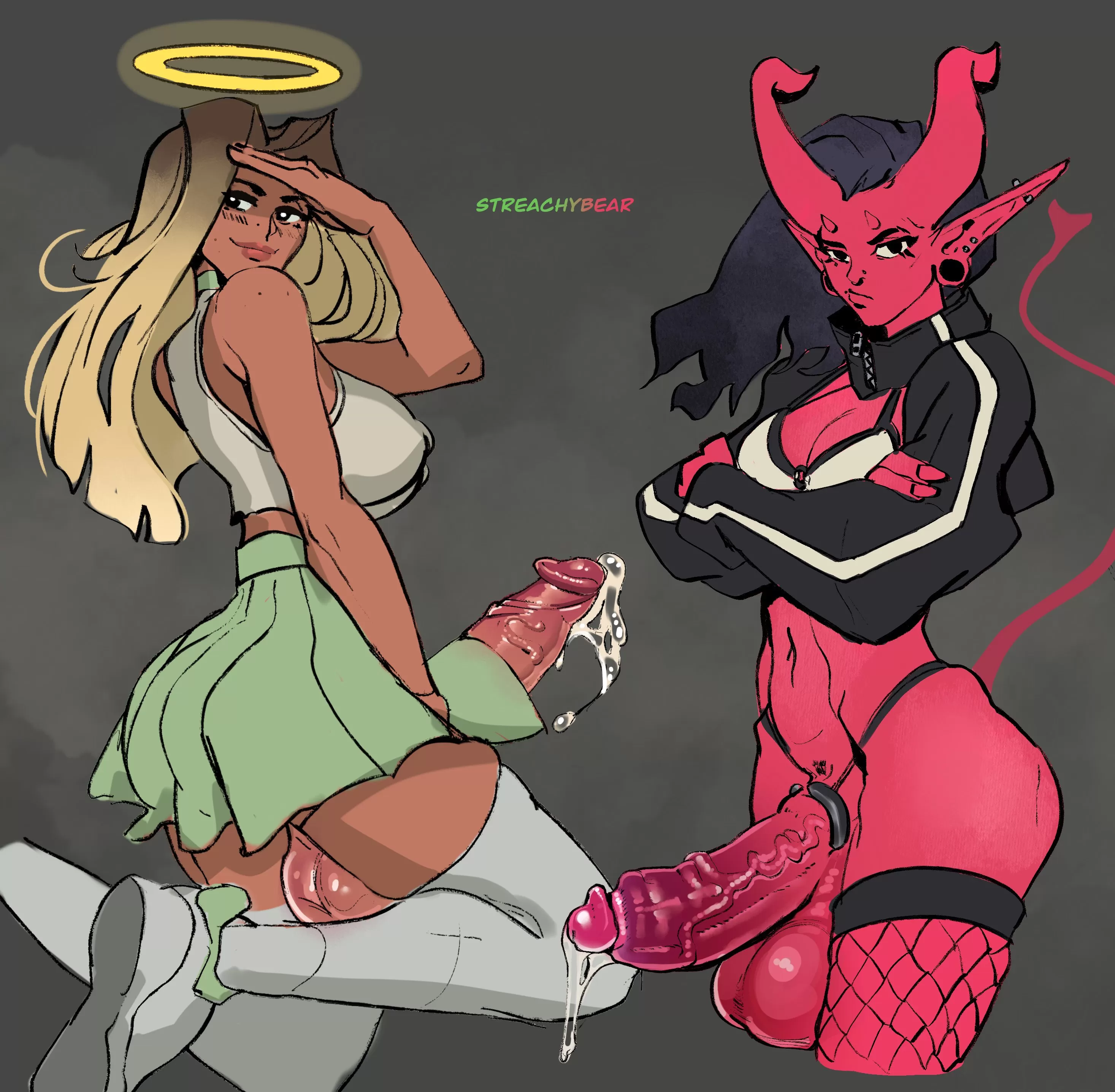 Angel and demon порно фото 106