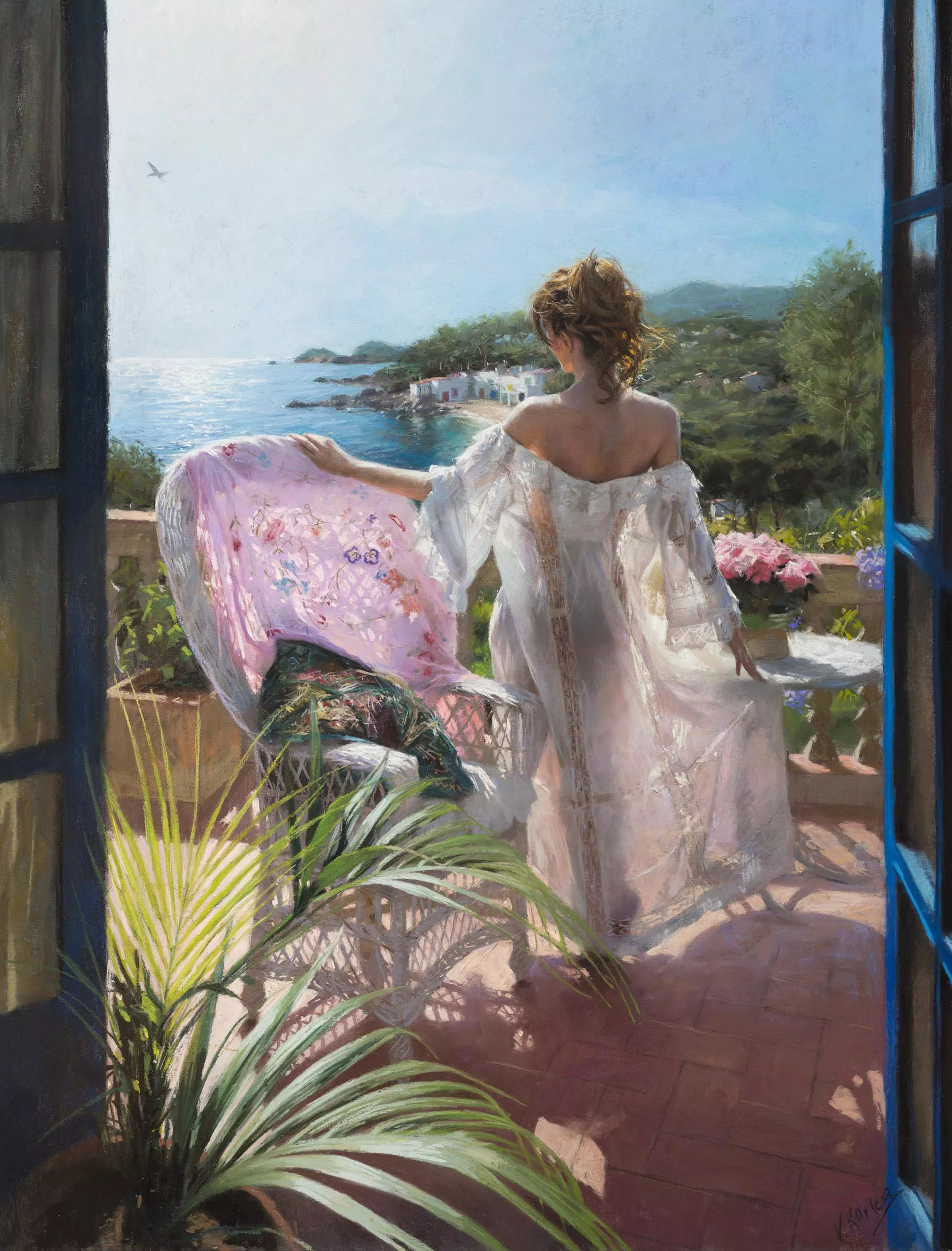 The author of the painting: Vicente Romero Redondo The author of the painting: Vicente Romero Redondo