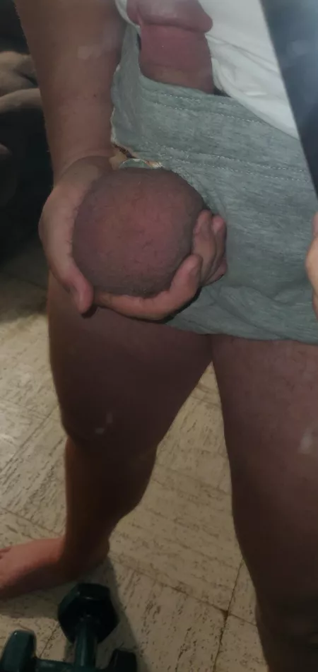 The biggest balls you'll see, I promise. The biggest balls you'll see, I promise.
