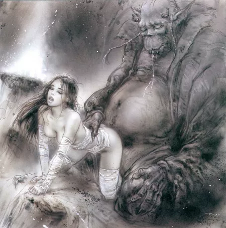 The blue prince by Luis Royo (more pics in comments) The blue prince by Luis Royo (more pics in comments)