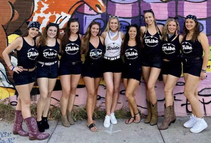 The bride or a member of her tribe? Comment who you’re taking