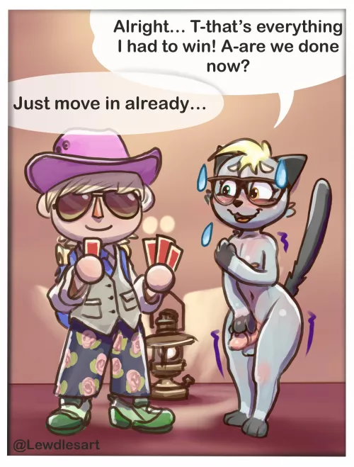 The (card) games we play. (@Lewdlesart/OC) The (card) games we play. (@Lewdlesart/OC)