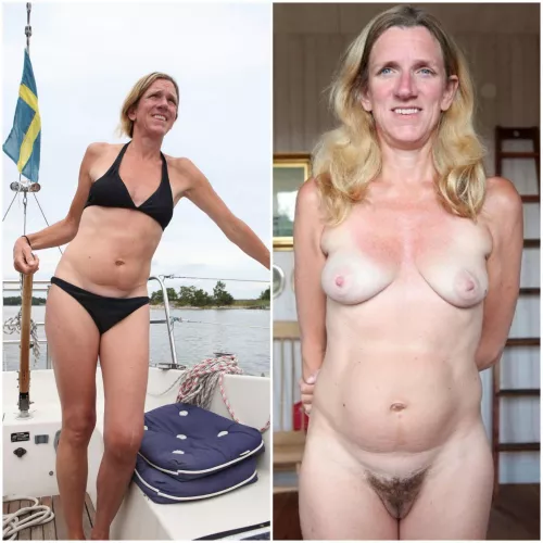 The carpet doesn't match the drapes with Lotta 😆🤔