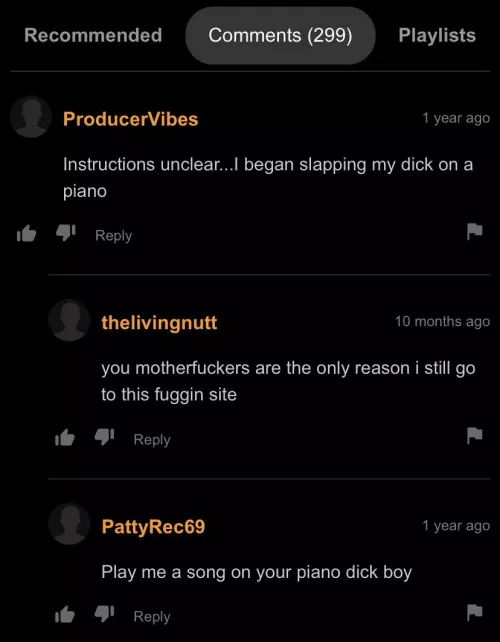 The comment section on this one is gold there’s too many to screen shot link in comments