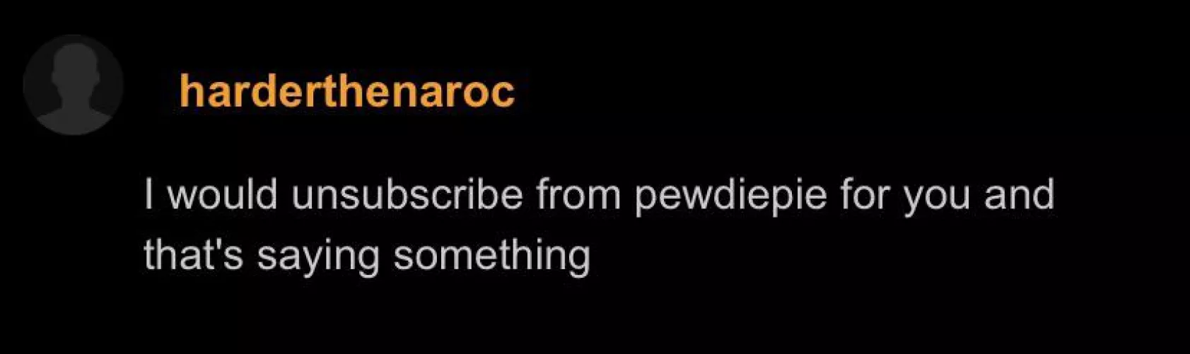 The commitment!