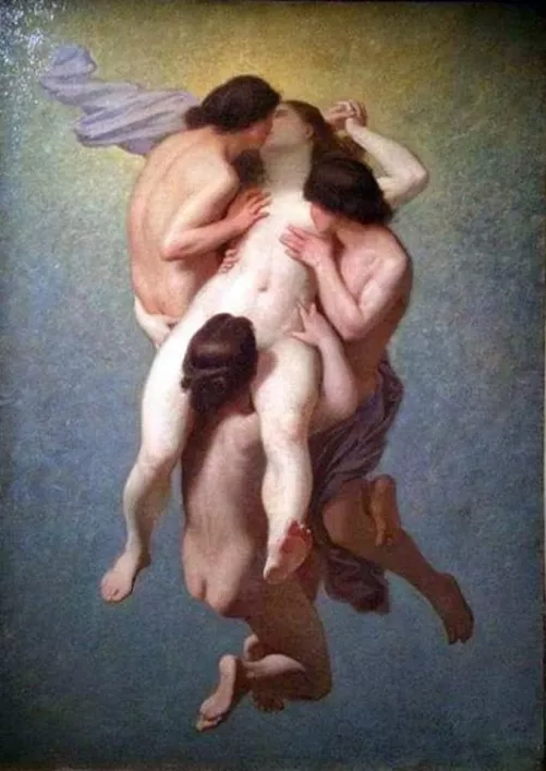 The Cursed Woman (1859), by Nicolas Francois Octave Tassaert.