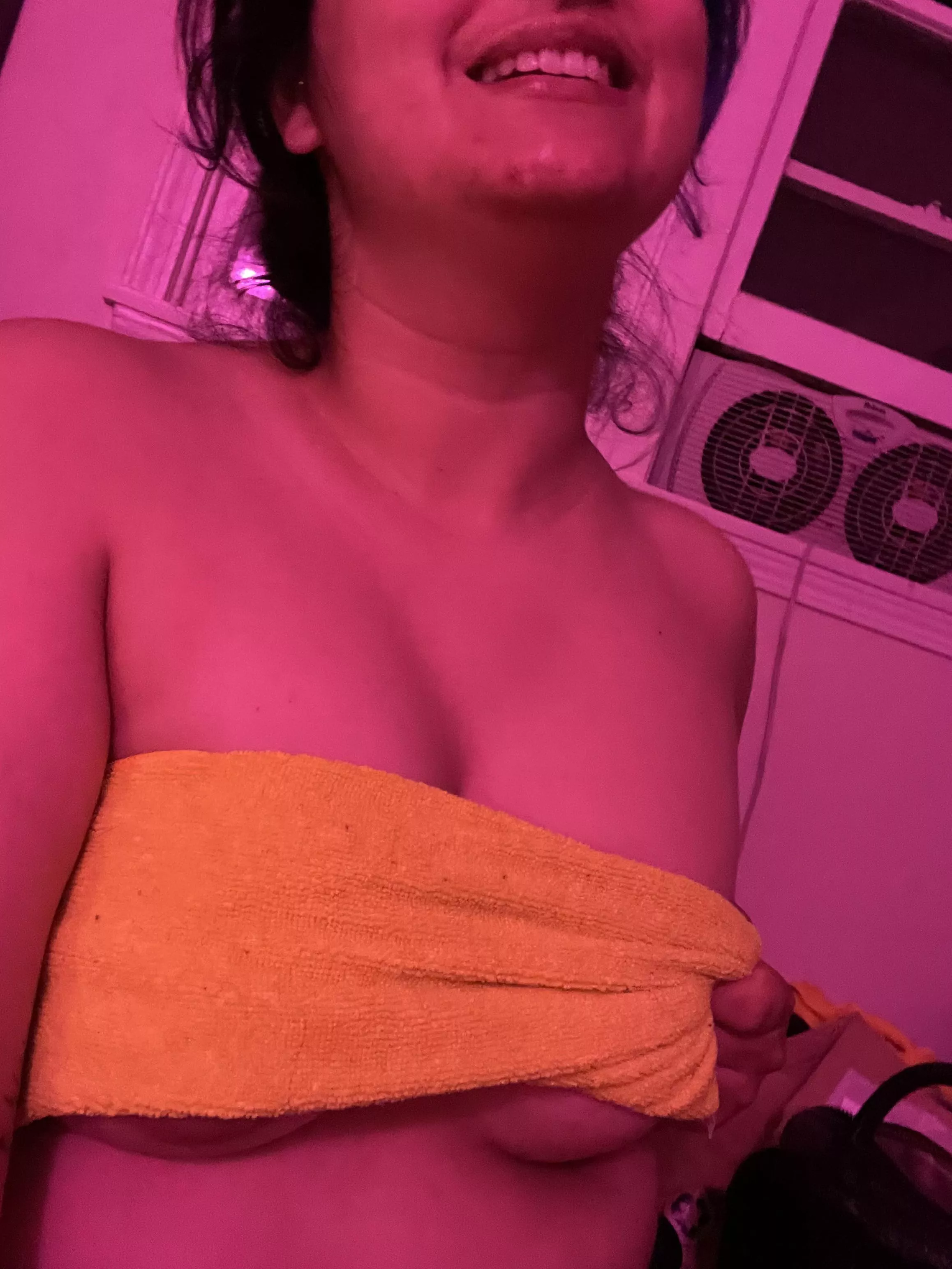 The desire simply struck me but all I could (f)ind was a cloth. The desire simply struck me but all I could (f)ind was a cloth.