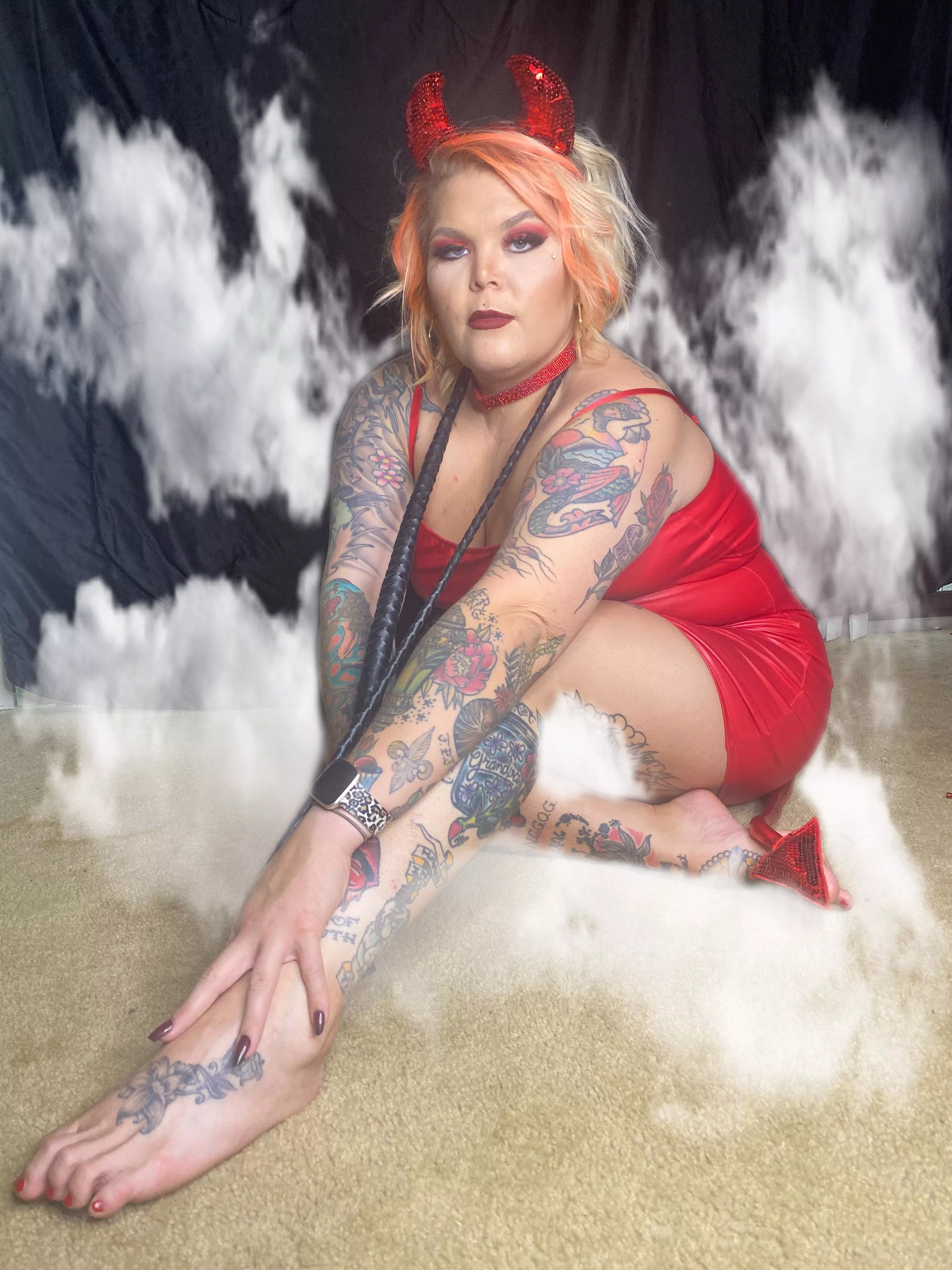 the devils came to town for your dick 😈