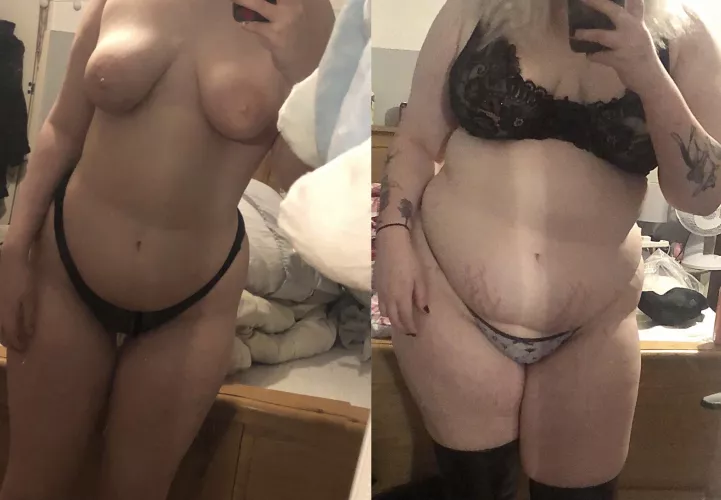 the difference a year can make… 😌