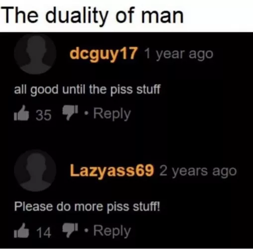 The duality of man and the internet